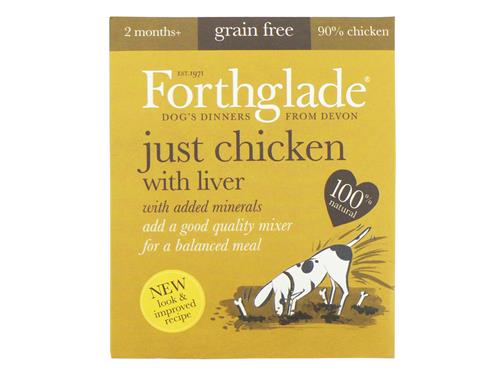 Forthglade Just Chicken & Liver (18x395g)